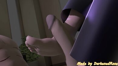 A Foot Job with Jiro and Kaminari: A Hentai Porn Parody