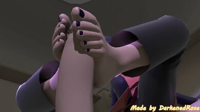 A Foot Job with Jiro and Kaminari: A Hentai Porn Parody