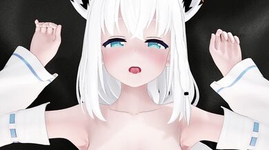 Shirakami and Fubuki in the POV of a Flexible Cam Girl