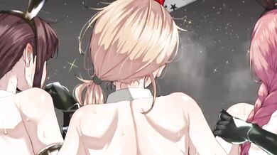 'Breaking the cake with their sweet pussies! [Wakura]'