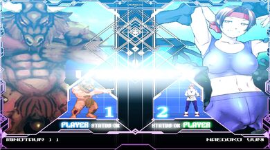 Naedoko Yuri Sakazaki Gets Fucked by a Horny Minotaur