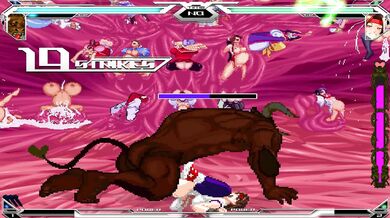 Naedoko Yuri Sakazaki Gets Fucked by a Horny Minotaur