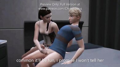 My Girlfriend's Stepmom Fucks Me Hard While My Girlfriend Watches