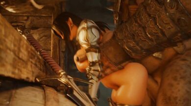 Tentacle Monster's Giant Dose of Hentai Cock