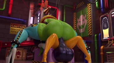 'Explosive Orgasms at the Bob-Ombette Testing Facility (Updated) [wyerframeZ]'