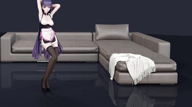 Raiden Mei's Sweaty Dance Routine and Wet Pussy Fucked in 4K