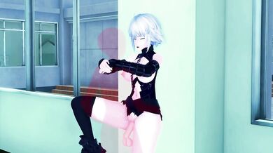 '"Jeanne D'Arc" the "Alter" of the Fate/Grand Order - A Sexy Hentai Journey through Time and Space'