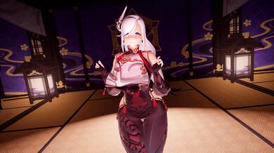 [4kmmd]Shenhe Short Gen "shin" " "