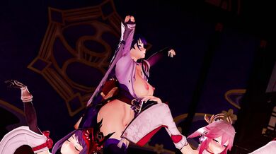 Unbridled Lust and Passion in the Garden of Desire! Touken Renka NSFW Genshin Inazuma