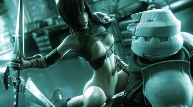 Yuffie's Desires Fulfilled by the Sleezy Stan