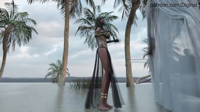 Massive Meat in Iman's Tight Asshole