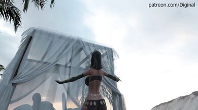 Massive Meat in Iman's Tight Asshole