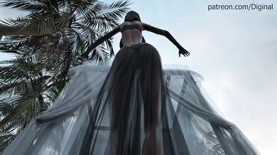 Massive Meat in Iman's Tight Asshole