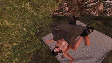 - Anael Mines Orgy: Lara's Foursome Adventure