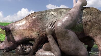 Rewritten as: "A Sultry Meatloaf in the Mud - A Wild Love Affair"