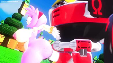 Amy's Wet Hole Filling Up With Omega Cum