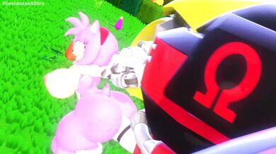 Amy's Wet Hole Filling Up With Omega Cum