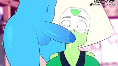 Tantalizing Tongue Teasing of Peridot's Peachy Pussy
