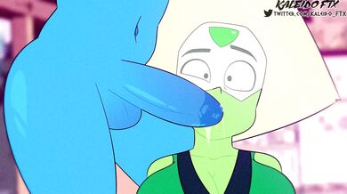 Tantalizing Tongue Teasing of Peridot's Peachy Pussy