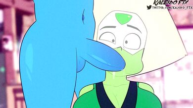 Tantalizing Tongue Teasing of Peridot's Peachy Pussy