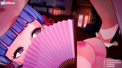 On the Floor Genshin Impact HMV - A Wild and Explicit Anime Porn Parody