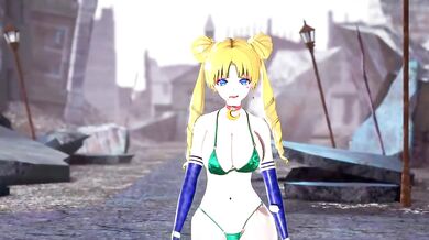 Sailor Moon's Sexual Awakening in the Rabbit Field on a Hot Summer Day