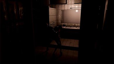 Alien Encounter in the Horrific Bathroom