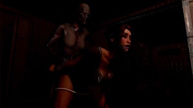 Alien Encounter in the Horrific Bathroom