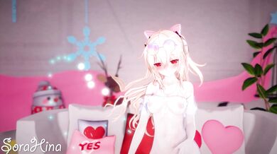 Sexy Sorahina gets wet and wild in her dance studio!