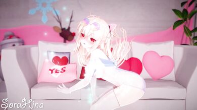 Sexy Sorahina gets wet and wild in her dance studio!