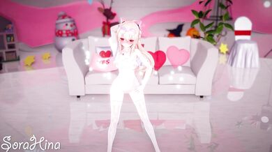 Sexy Sorahina gets wet and wild in her dance studio!