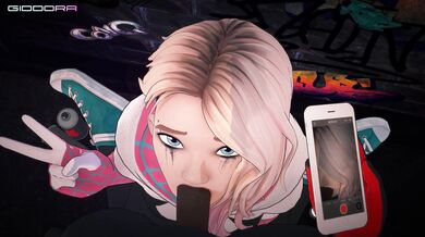 'Spidery-Gwen's BJs: A Tale of Two Webslingers!'