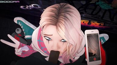 'Spidery-Gwen's BJs: A Tale of Two Webslingers!'