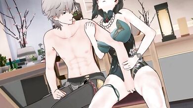 Hanamomo's Juicy Pussy Makes Ruan Mei Squirt Uncontrollably in 2023