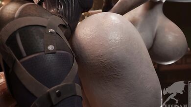 Jill and Lady D's Wet and Wild Adventure [Regina3D]