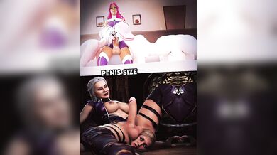 (Transsexual) Sindel versus Starfire (Incredible Wetness)