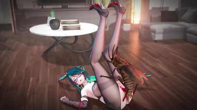 Insect xianyun and Insect have a passionate love affair in The Insects' Naughty Nightcapades.