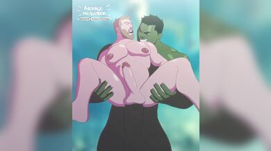 The Mighty Thor Hulk: A Superhero Double Penetration Adventure!