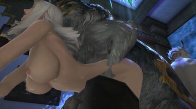 Canine Cock Penetrates Virgin Vagina