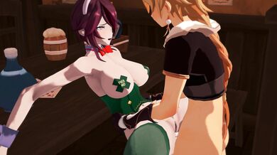 The Sensuality of the Moon - Genshin Nonne and Rosaria in 4K Ultra HD!