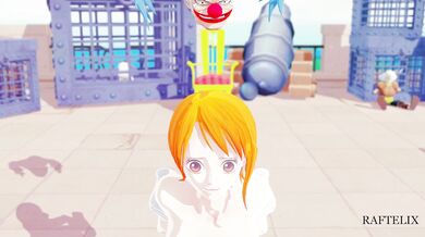 One Buggy's Big Cock: A Sticky Situation with Luffy [One Piece, Episode 8]