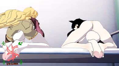 'Yang and Kali, "self-footjobs"...?'