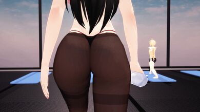 'Hentai PORN - Genshin Jade Chamber Gym - Beidou 4K [Koibito]'