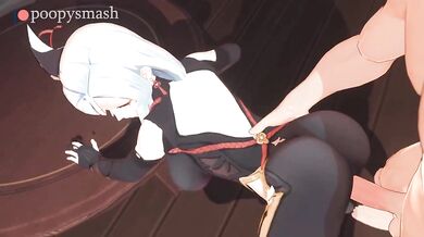 Poopy Smashing Shenhe