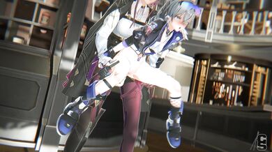 Mommy, why does Daddy have a hard cock? Let's watch HSR Kafka x Silverwolf Library (Chopsticker) to find out!