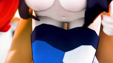 Hypnotized and Hammered Carmine Gets Reamed Raw