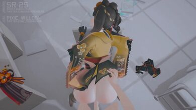 SashaRenders' Chiori: A Luscious and Steamy Hentai Animation