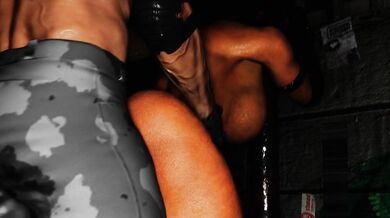 Screwing in the Basement is a more toned-down alternative to Fuckin' in the Dungeon.Sexy sorceress Sonya is on the hunt for her arch-nemesis Jax, but when she stumbles upon the infamous Shao Kahn's dungeon, she discovers a world of carnal pleasures th