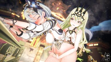 Wife Shares Husband with Mobius Chopsticks