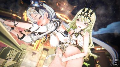 Wife Shares Husband with Mobius Chopsticks